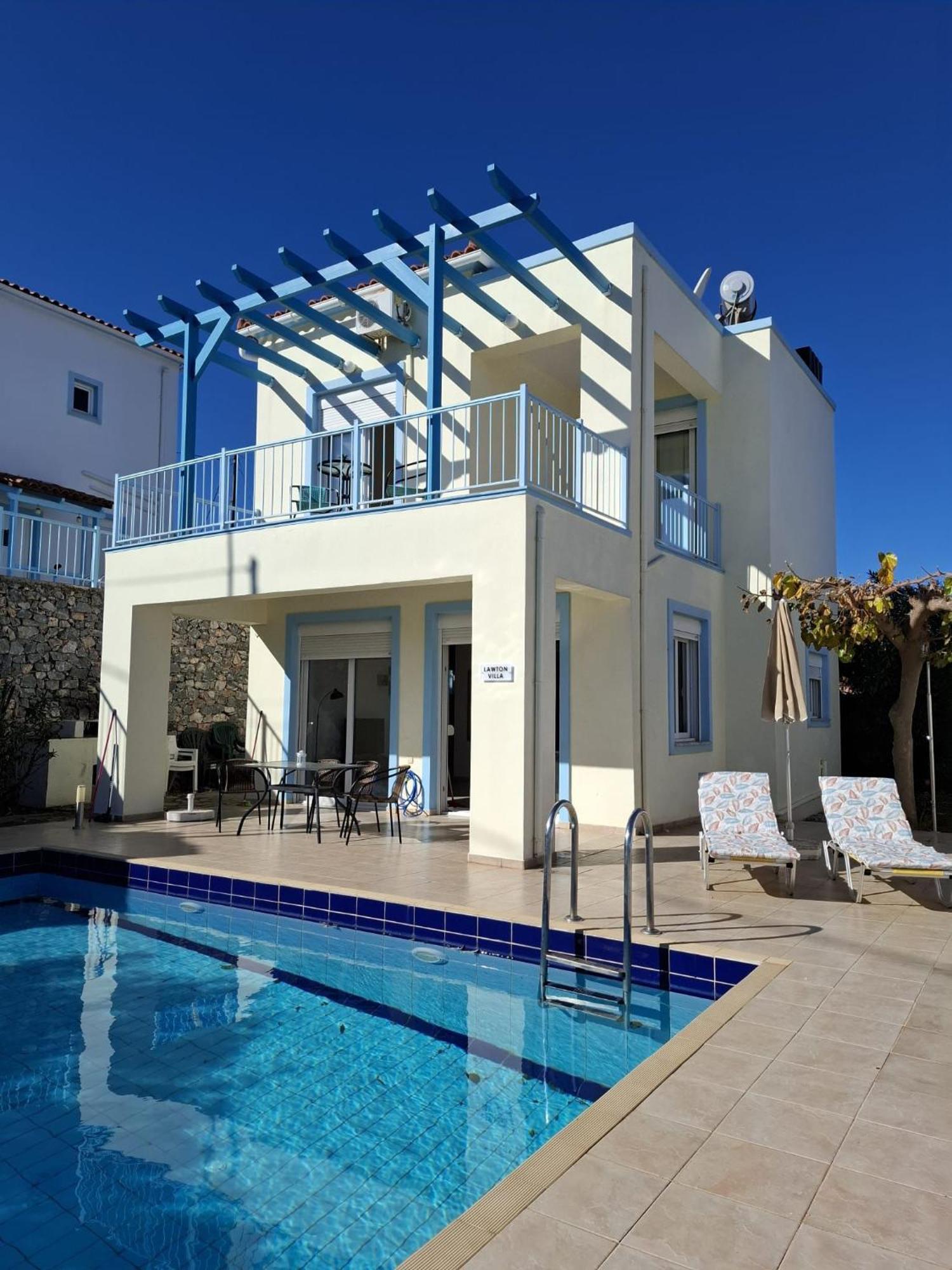Villa Breathtaking Sea And Mountain Views Kefalas Exterior foto